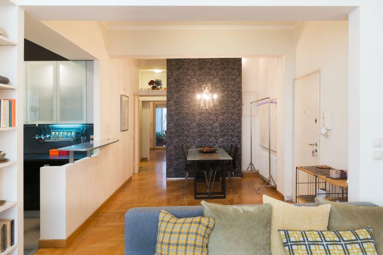Stylish Flat With Veranda In The Heart Of Athen Eksteriør bilde