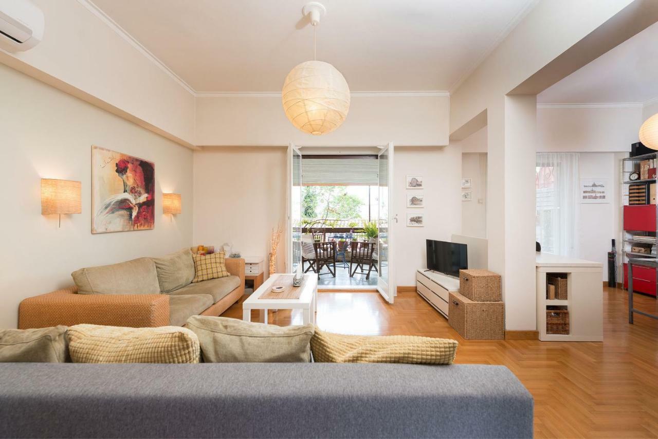 Stylish Flat With Veranda In The Heart Of Athen Eksteriør bilde