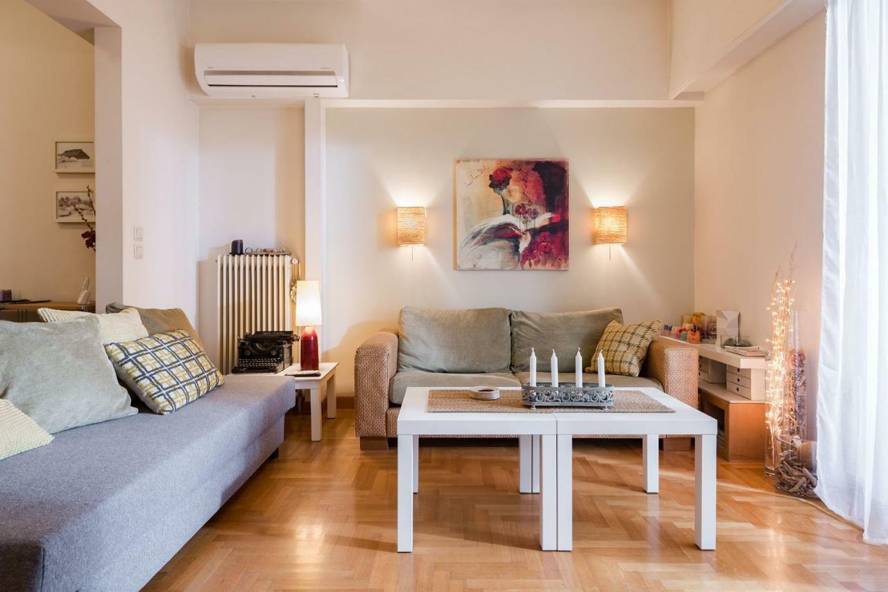 Stylish Flat With Veranda In The Heart Of Athen Eksteriør bilde