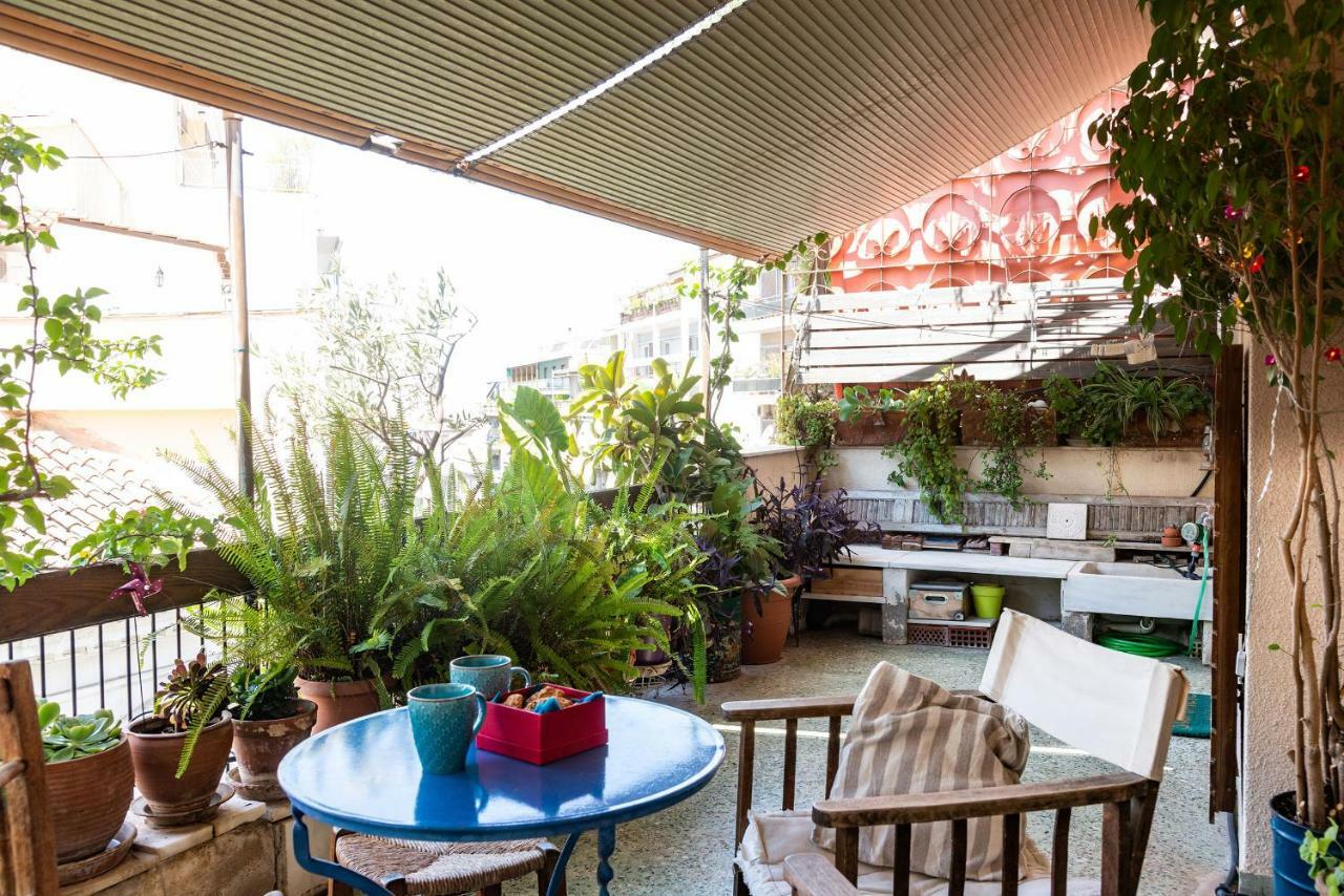 Stylish Flat With Veranda In The Heart Of Athen Eksteriør bilde